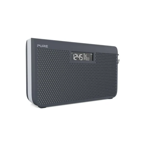 Pure - One Midi Series 3s - Slate Blue - Portable DAB/DAB+ and FM Radio with a Modern Style - High Quality Digital Radio - Avvenice^ Audio
