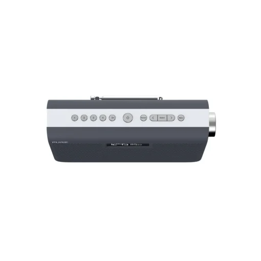 Pure - One Midi Series 3s - Slate Blue - Portable DAB/DAB+ and FM Radio with a Modern Style - High Quality Digital Radio - Avvenice^ Audio