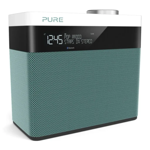 Pure - Pop Maxi S - Mint - Stereo DAB Digital and FM Radio with Bluetooth - High Quality Digital Radio - Avvenice^ Audio