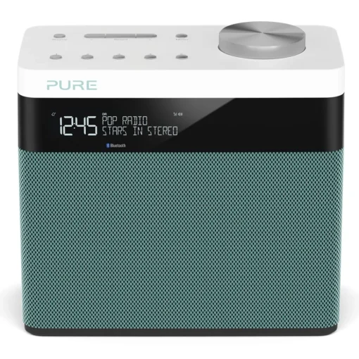 Pure - Pop Maxi S - Mint - Stereo DAB Digital and FM Radio with Bluetooth - High Quality Digital Radio - Avvenice^ Audio