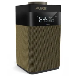Pure - Pop Midi S - Gold - Compact and Portable DAB/DAB+/FM Radio with Bluetooth - High Quality Digital Radio - Avvenice^ Audio