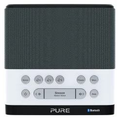 Pure - Siesta Rise S - Mint - Bedside DAB+/FM Alarm Clock Radio with Bluetooth - High Quality Digital Radio - Avvenice^ Audio