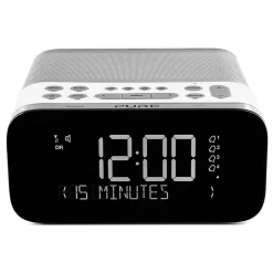 Pure - Siesta S6 - Polar - Premium DAB+/FM Alarm Clock Radio with Bluetooth and CrystalVue+ - High Quality Digital Radio - Avvenice^ Audio