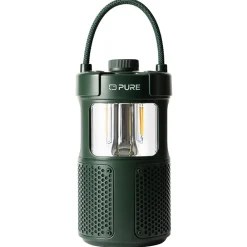 Pure - Woodland Glow - Waterproof Outdoor Speaker with Led Lamp - High Quality Digital Radio - Avvenice^ Audio