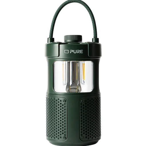 Pure - Woodland Glow - Waterproof Outdoor Speaker with Led Lamp - High Quality Digital Radio - Avvenice^ Audio