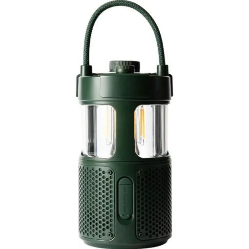 Pure - Woodland Glow - Waterproof Outdoor Speaker with Led Lamp - High Quality Digital Radio - Avvenice^ Audio
