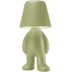 Qeeboo - Bigger Brother Lamp - Green Khaki - Lamp by Stefano Giovannoni - Lighting - Home - Avvenice