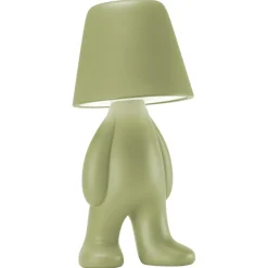 Qeeboo - Bigger Brother Lamp - Green Khaki - Lamp by Stefano Giovannoni - Lighting - Home - Avvenice