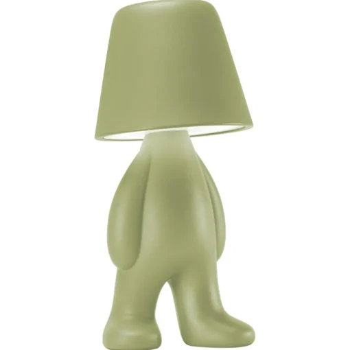 Qeeboo - Bigger Brother Lamp - Green Khaki - Lamp by Stefano Giovannoni - Lighting - Home - Avvenice