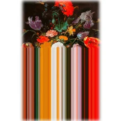 Qeeboo - Carpet Glitch Red Rectangular - Rectangular - Carpet by Richard Hutten - Furnishing - Home - Avvenice
