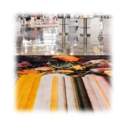 Qeeboo - Carpet Glitch Red Rectangular - Rectangular - Carpet by Richard Hutten - Furnishing - Home - Avvenice