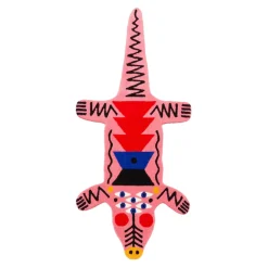 Qeeboo - Carpet Oggian Crocopink L (Shaped) - Carpet by Marco Oggian - Furnishing - Home - Avvenice^ Furnishings