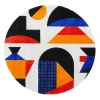 Qeeboo - Carpet Oggian Italian Vibes Round - Carpet by Marco Oggian - Furnishing - Home - Avvenice