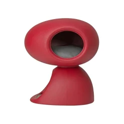 Qeeboo - Cat Cave - Bordeaux - Cat Cave by Stefano Giovannoni - Furnishing - Home - Avvenice