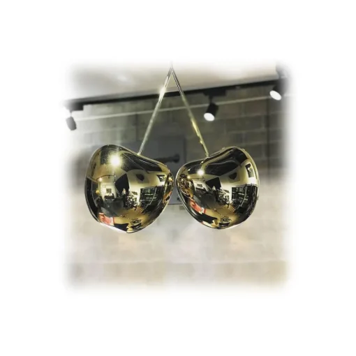Qeeboo - Cherry Lamp Metal Finish - Silver - Lamp by Nika Zupanc - Lighting - Home - Avvenice