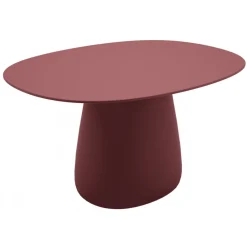 Qeeboo - Cobble Table Top 135 cm HPL - Indian Red - Table by Elisa Giovannoni - Furnishing - Home - Avvenice^ Furnishings
