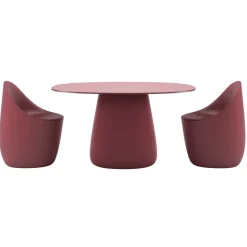 Qeeboo - Cobble Table Top 135 cm HPL - Indian Red - Table by Elisa Giovannoni - Furnishing - Home - Avvenice^ Furnishings