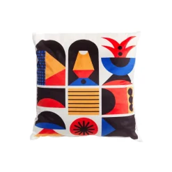 Qeeboo - Cushion Oggian Face (45x45cm) - Pillow by Marco Oggian - Furnishing - Home - Avvenice^ Furnishings