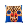 Qeeboo - Cushion Oggian Italian Tiger (45x45cm) - Pillow by Marco Oggian - Furnishing - Home - Avvenice