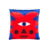 Qeeboo - Cushion Oggian Red Palm (45x45cm) - Pillow by Marco Oggian - Furnishing - Home - Avvenice