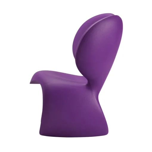 Qeeboo - Don’t F**K With The Mouse Armchair - Purple - Armchair by Ron Arad - Furnishing - Home - Avvenice