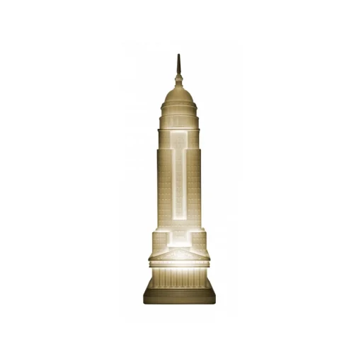 Qeeboo - Empire Lamp Metal Finish - Gold - Free Standing Lamp by Studio Job - Lighting - Home - Avvenice^ Lighting & Lamps