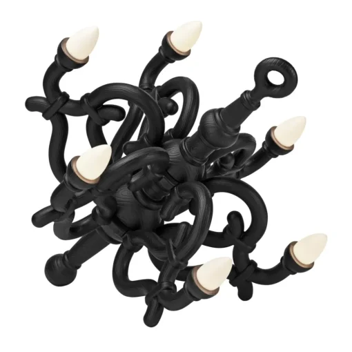 Qeeboo - Fallen Chandelier XL - Black - Chandelier by Studio Job - Lighting - Home - Avvenice^ Lighting & Lamps