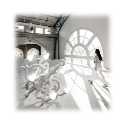 Qeeboo - Fallen Chandelier XL - Powder Pink - Chandelier by Studio Job - Lighting - Home - Avvenice