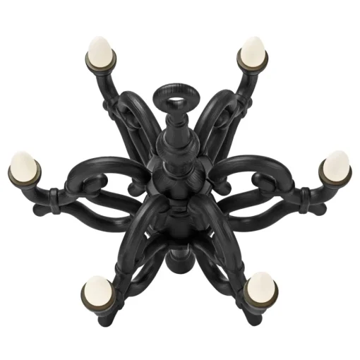 Qeeboo - Fallen Chandelier XL - Black - Chandelier by Studio Job - Lighting - Home - Avvenice^ Lighting & Lamps