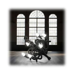 Qeeboo - Fallen Chandelier XL - Powder Pink - Chandelier by Studio Job - Lighting - Home - Avvenice