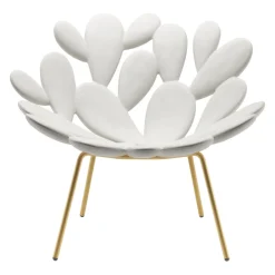 Qeeboo - Filicudi - White Brass - Chair by Stefano Giovannoni - Furniture - Home - Avvenice^ Furnishings