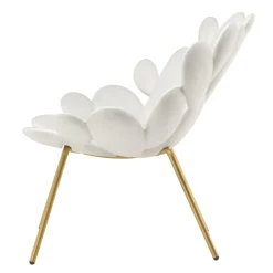 Qeeboo - Filicudi - White Brass - Chair by Stefano Giovannoni - Furniture - Home - Avvenice^ Furnishings