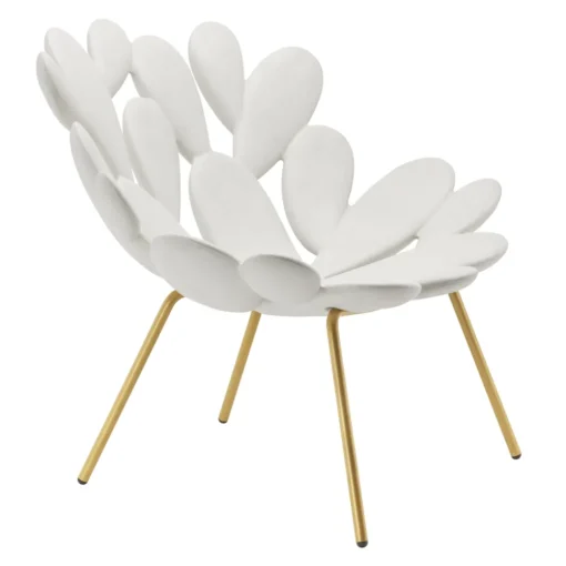 Qeeboo - Filicudi - White Brass - Chair by Stefano Giovannoni - Furniture - Home - Avvenice^ Furnishings