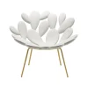 Qeeboo - Filicudi Armchair - White Brass - Armchair by Marcantonio - Furnishing - Home - Avvenice