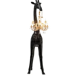 Qeeboo - Giraffe in Love Indoor - Black - Chandelier by Marcantonio - Lighting - Home - Avvenice^ Lighting & Lamps