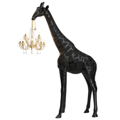Qeeboo - Giraffe in Love M - Black - Chandelier by Marcantonio - Lighting - Home - Avvenice^ Lighting & Lamps