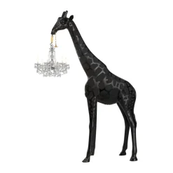 Qeeboo - Giraffe in Love M Outdoor - Black - Chandelier by Marcantonio - Lighting - Home - Avvenice