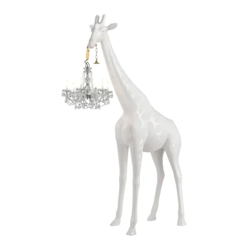 Qeeboo - Giraffe in Love M Outdoor - White - Chandelier by Marcantonio - Lighting - Home - Avvenice^ Lighting & Lamps