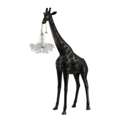 Qeeboo - Giraffe in Love M Outdoor - Black - Chandelier by Marcantonio - Lighting - Home - Avvenice