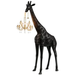 Qeeboo - Giraffe in Love M - Black - Chandelier by Marcantonio - Lighting - Home - Avvenice^ Lighting & Lamps