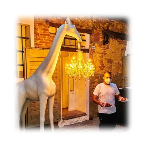 Qeeboo - Giraffe in Love M Outdoor - White - Chandelier by Marcantonio - Lighting - Home - Avvenice^ Lighting & Lamps
