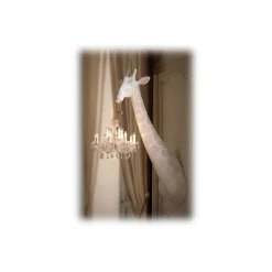 Qeeboo - Giraffe in Love Wall Lamp - White - Wall Standing Lamp by Marcantonio - Lighting - Home - Avvenice^ Lighting & Lamps