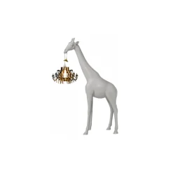 Qeeboo - Giraffe in Love XS - Cold Sand - Free Standing Lamp by Marcantonio - Lighting - Home - Avvenice