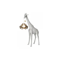 Qeeboo - Giraffe in Love XS - Cold Sand - Free Standing Lamp by Marcantonio - Lighting - Home - Avvenice