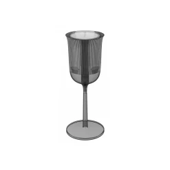 Qeeboo - Goblets Table Lamp Small - Smoke - Lamp by Stefano Giovannoni - Lighting - Home - Avvenice^ Lighting & Lamps