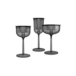 Qeeboo - Goblets Table Lamp Small - Smoke - Lamp by Stefano Giovannoni - Lighting - Home - Avvenice^ Lighting & Lamps