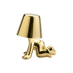 Qeeboo - Golden Brothers Ron - Gold - Chandelier by Stefano Giovannoni - Lighting - Home - Avvenice