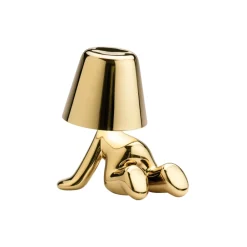 Qeeboo - Golden Brothers Ron - Gold - Chandelier by Stefano Giovannoni - Lighting - Home - Avvenice