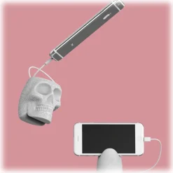 Qeeboo - Killer - Pink - High Capacity Portable Power Bank USB Charger - Mini - Portable Batteries - 2600 mAh - Avvenice^ Accessories