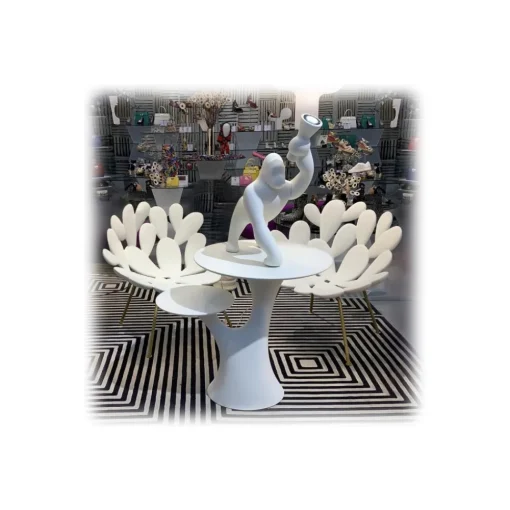 Qeeboo - Kong XS - Ivory - Free Standing Lamp by Stefano Giovannoni - Lighting - Home - Avvenice^ Lighting & Lamps